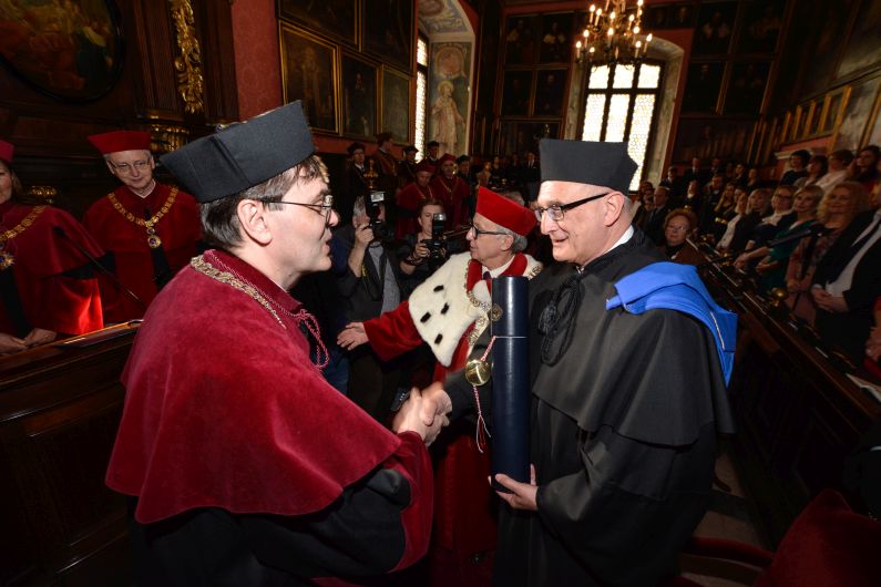 Angos Tłumaczenia - uroczystość nadania tytułu doktora honoris causa UJ