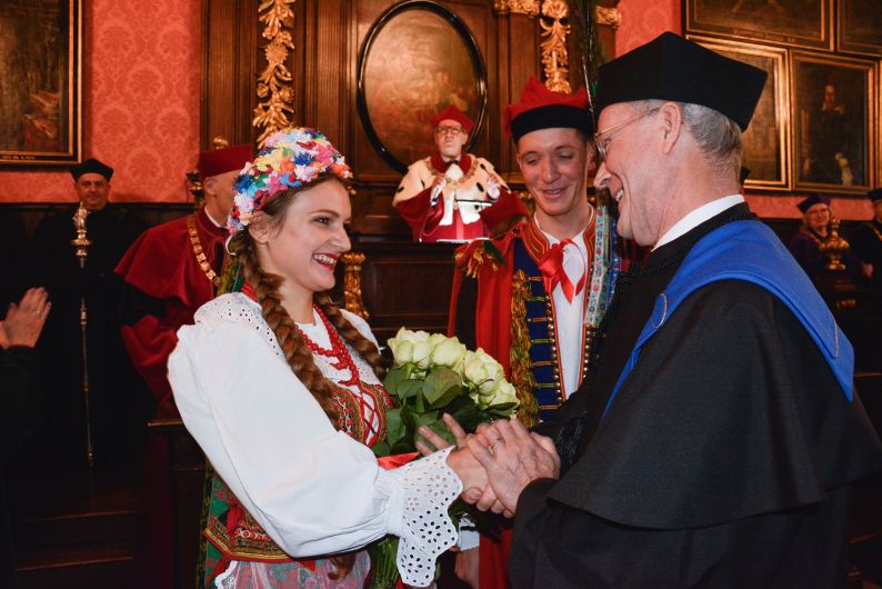 Nico van Straalen uhonorowany doktoratem honoris causa UJ