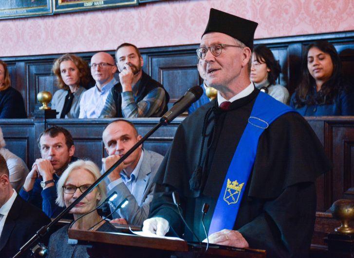 Nico van Straalen uhonorowany doktoratem honoris causa UJ