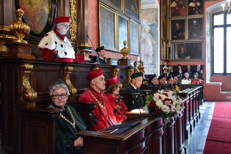 Nico van Straalen uhonorowany doktoratem honoris causa UJ