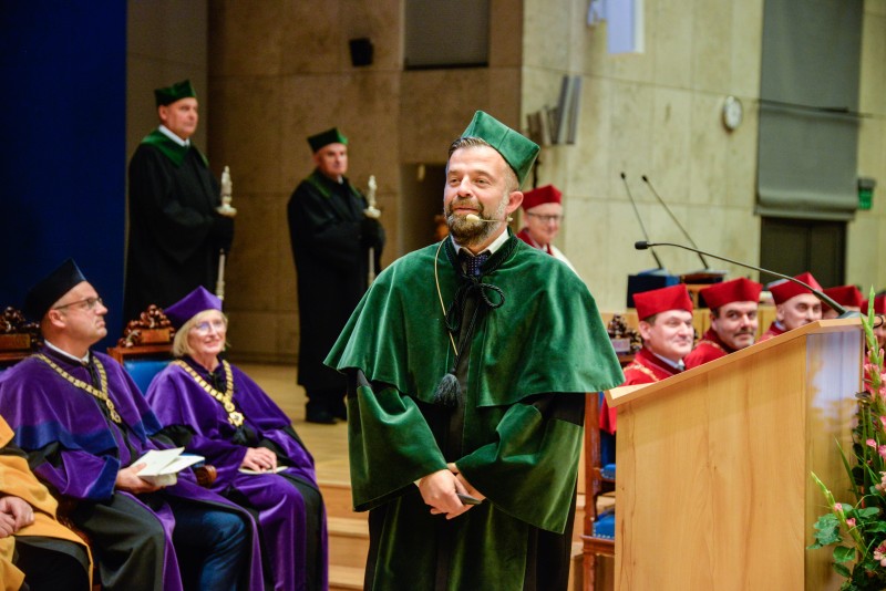 Tłumaczenia symultaniczne podczas inauguracji 660. roku akademickiego na Uniwersytecie Jagiellońskim